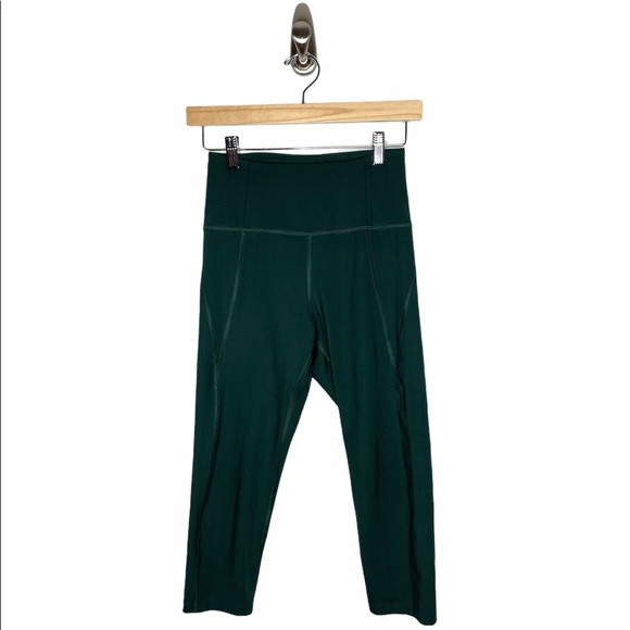 Girlfriend Collective Moss 23 3/4 HighRise Legging - Picture 2 of 8